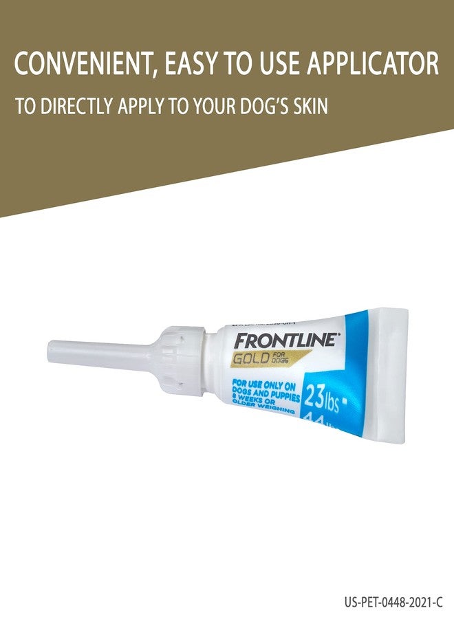 FRONTLINE Gold Flea & Tick Treatment for Medium Dogs Up to 23 to 44 lbs., Pack of 3 - Image 5